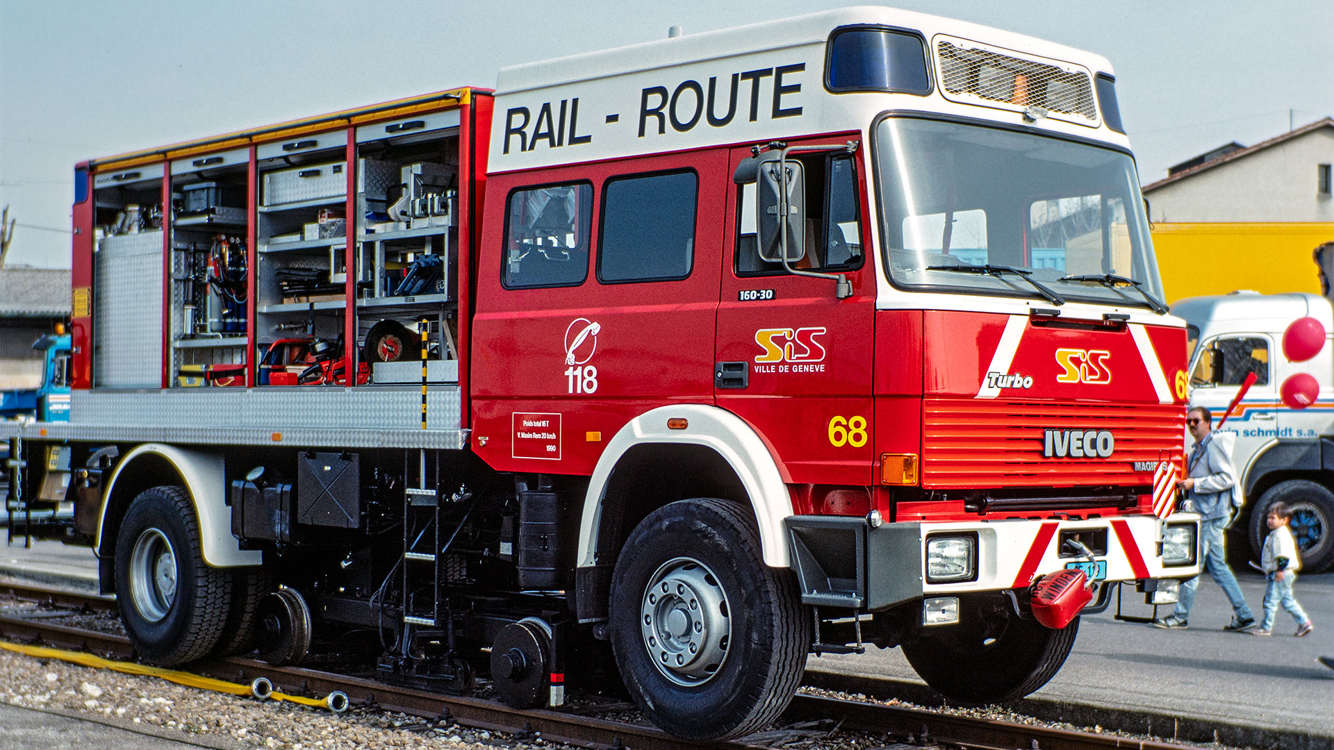 vehicule rail route